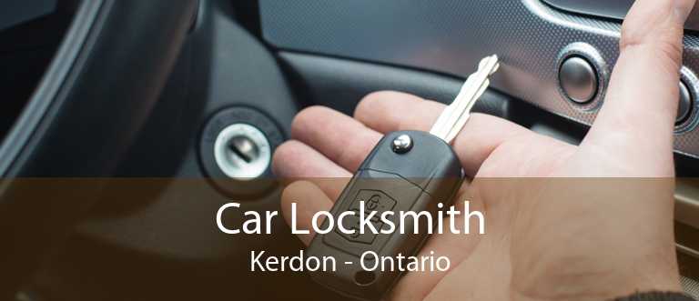 Car Locksmith Kerdon - Ontario