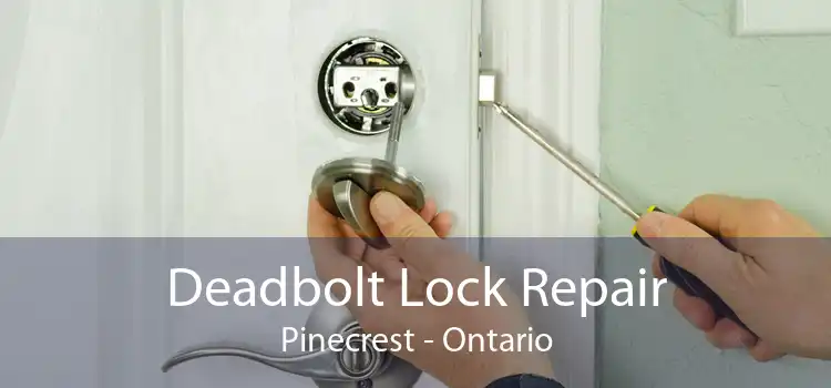 Deadbolt Lock Repair Pinecrest - Ontario
