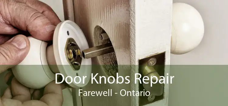 Door Knobs Repair Farewell - Ontario