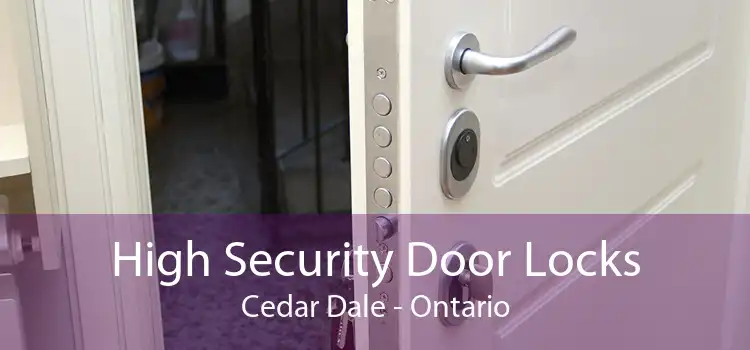 High Security Door Locks Cedar Dale - Ontario