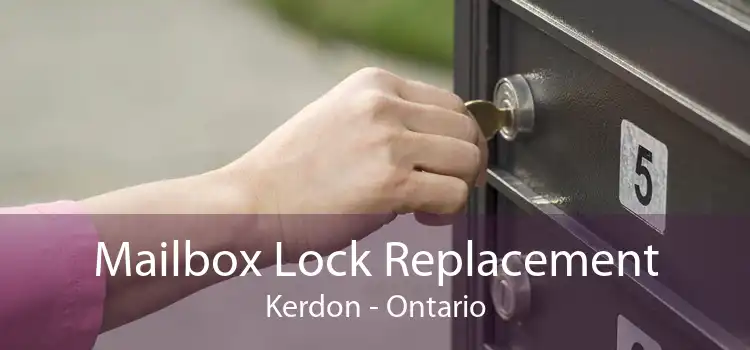 Mailbox Lock Replacement Kerdon - Ontario