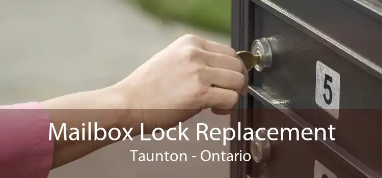 Mailbox Lock Replacement Taunton - Ontario