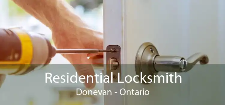 Residential Locksmith Donevan - Ontario