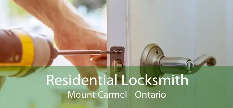 Residential Locksmith Mount Carmel - Ontario